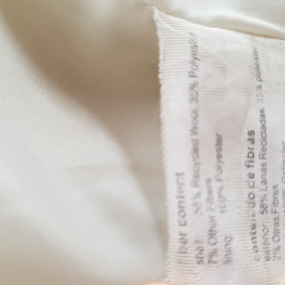 Warm White Esprit Wool Jacket - Picture 5 of 12